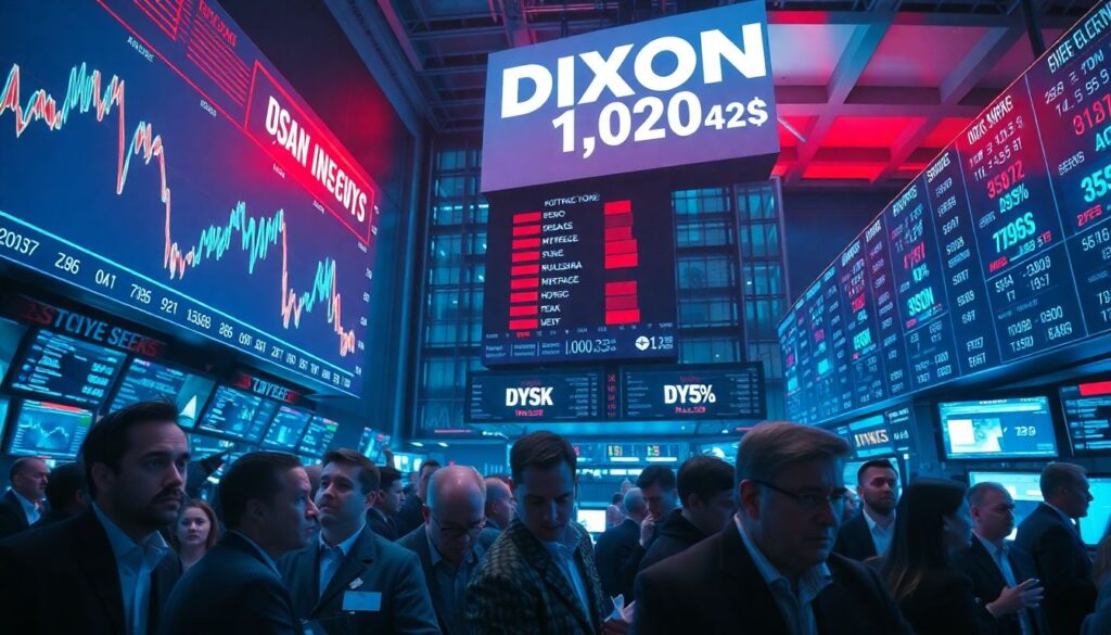 why dixon share price is falling today